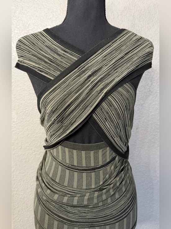Intimately By Free People Dresses & Skirts - Intimately Free People Women Sz XS/S Green Geometric Cross Strap Stretch Dress